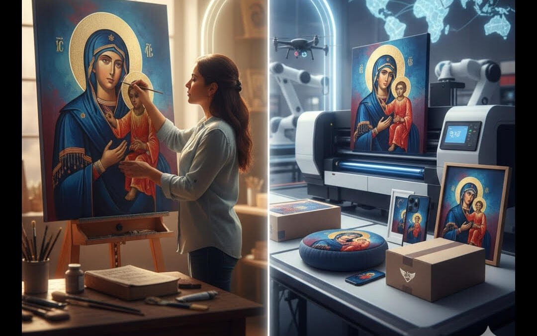 ¿Vender arte religioso mediante Impresión Bajo Demanda (Print on Demand)?