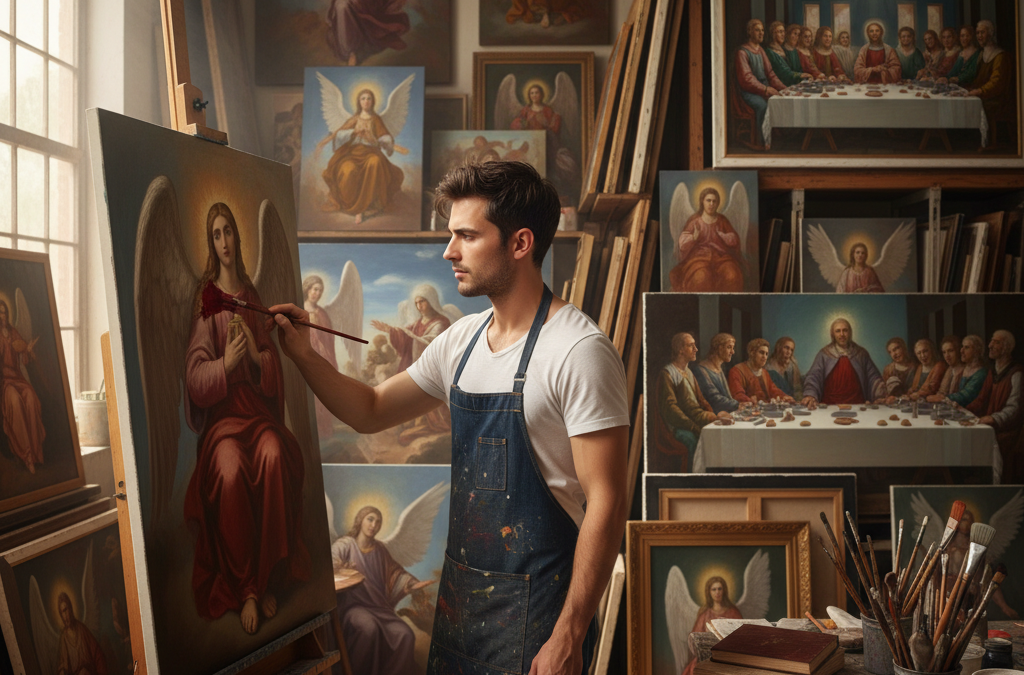 El Arte sacro en el hogar ¿Cómo el Arte Sacro Transforma la Atmósfera?